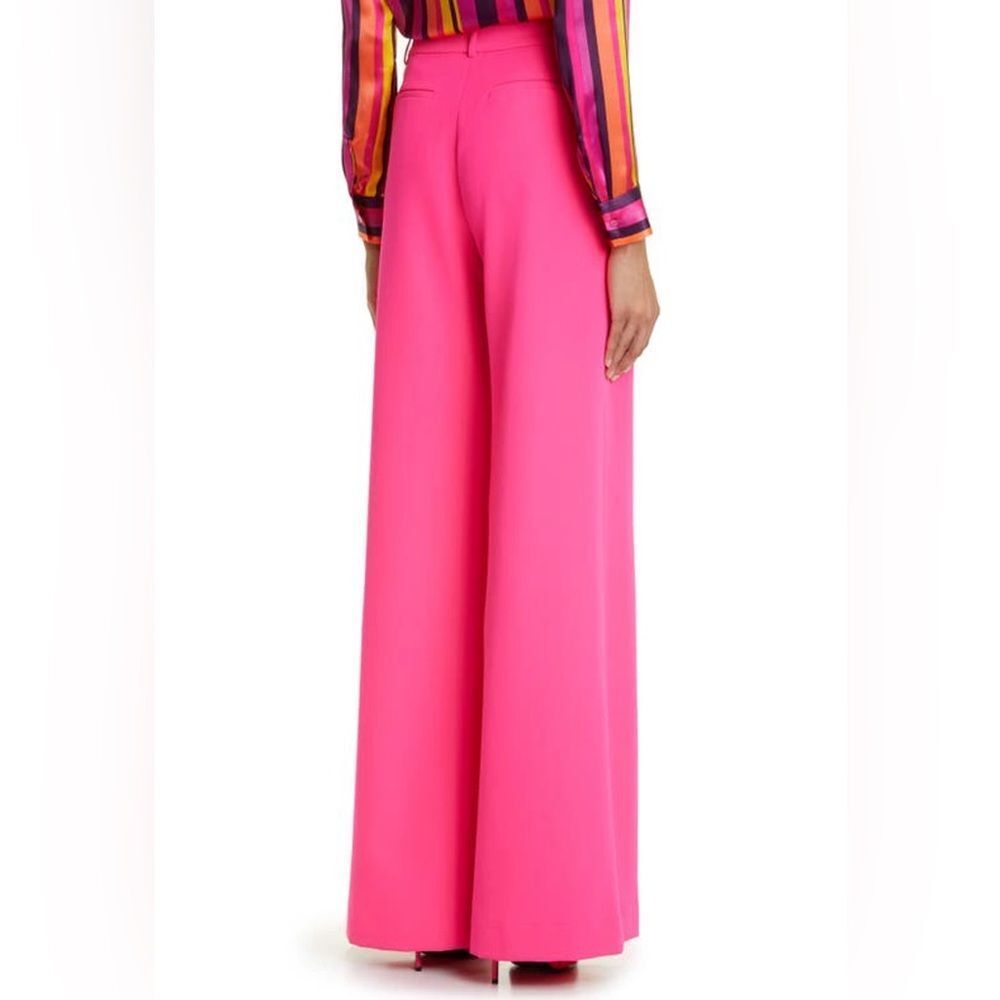 NWT L’AGENCE Pilar Pink Wide Leg Pant Trouser - Picture 8 of 13